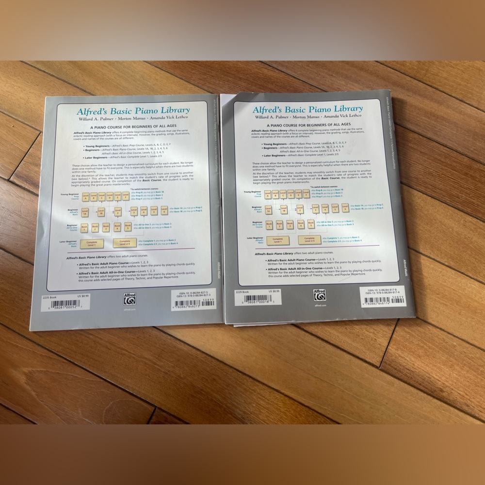 Alfred’s Basic Piano Library Lesson Book Level 1 & Theory Book Level 1 Set - Picture 2 of 9